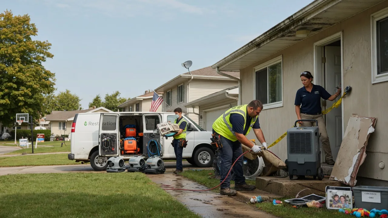 Water Damage Restoration in Packwaukee, WI near me